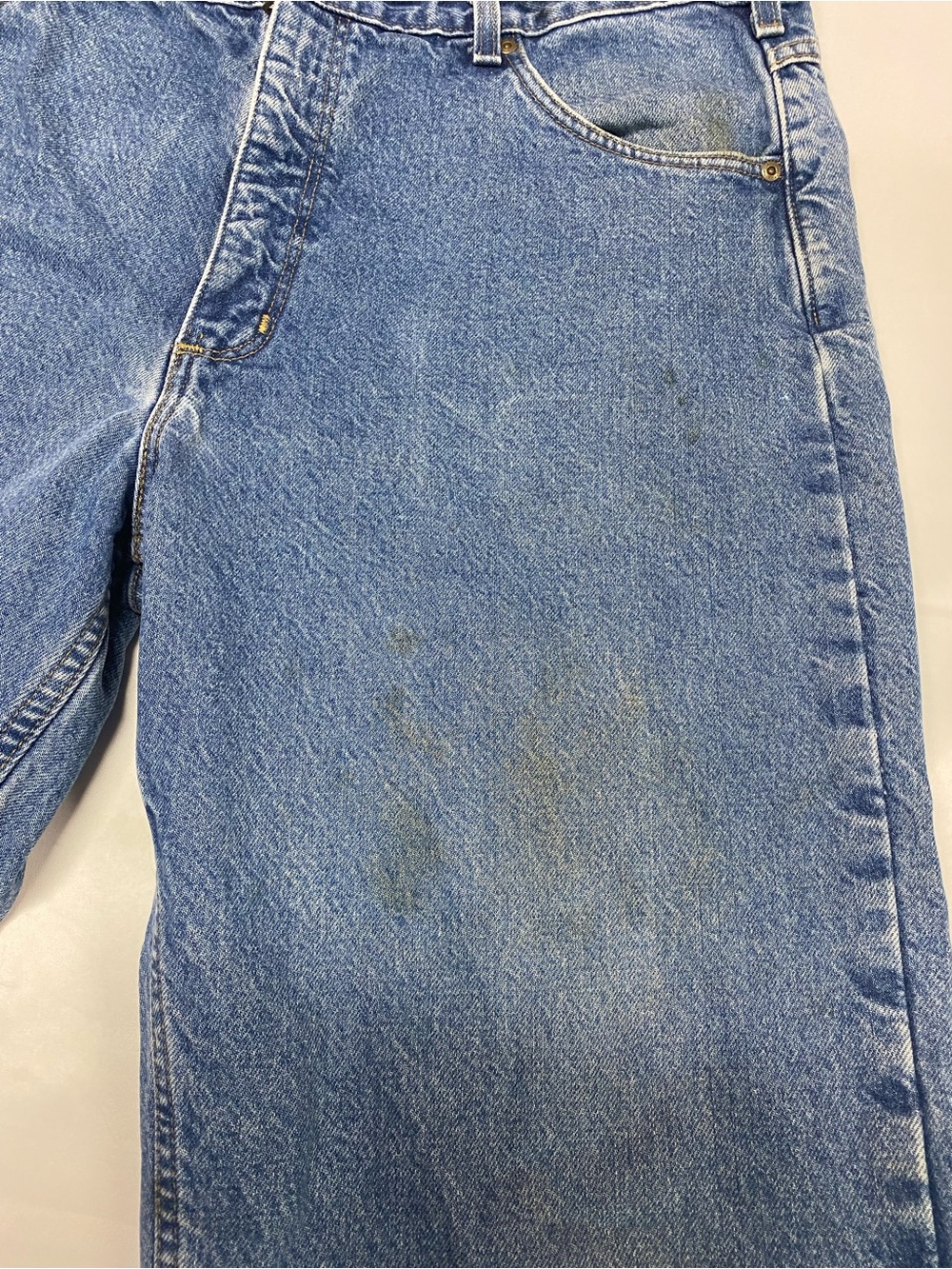 Carhartt Relaxed Fit Blue Denim Jeans Men’s 38x32 - Picture 5 of 5